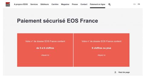 eos contentia contact|Paiements et Options EOS CONTENTIA